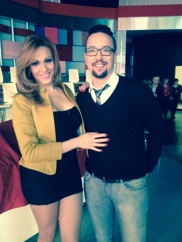 Sarah Inês Moreira com Lourenço Cunha