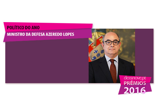 Político do Ano - Ministro da Defesa Azeredo Lope