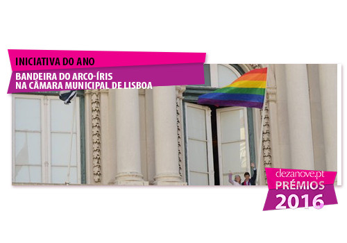 Inciativa do Ano - Bandeira do arco-íris na Câma